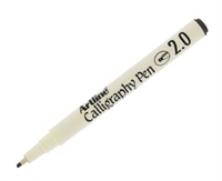 Artline Kalligrafipen 2mm vandfast pigmentblæk